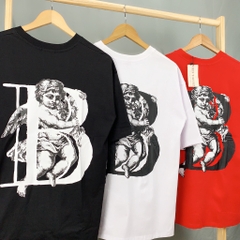 TL25 Áo Thun Tay Lỡ Unisex  ANGEL BOBUI