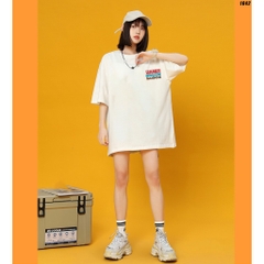 Áo thun unisex form rộng tay lỡ SAIGONESE 1042 HY KOREA