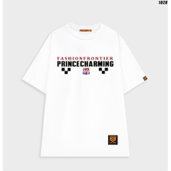 Áo thun unisex form rộng tay lỡ Princecharming 1028 HY KOREA