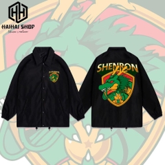 Áo Khoác Dù In Hình ShenRon, Dù 2 Lớp Dày Dặn, Phong Cách LocalBrand