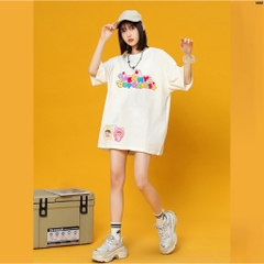 Áo thun nữ cute form rộng tay lỡ JennyCupcake 1090 HYKOREA