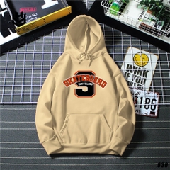 Áo khoác hoodie Nam Nữ HY KOREA SKATEBOARD 830 Streetwear Vải Nỉ Bông