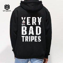 Hoodie Nam HY KOREA Very Bad Tripes 765 Unisex Streetwear Vải Nỉ Bông