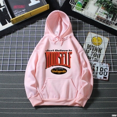 Áo hoodie Nam Nữ YOURSELF 1050 Streetwear Vải Nỉ Bông HY KOREA