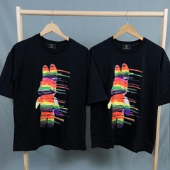 TL23 Áo Thun Tay Lỡ Unisex GẤU SƠN