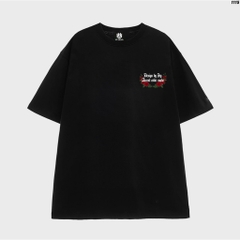 Áo Thun Unisex Tay Lỡ Cotton 100 Form Rộng Đầu lâu 1115 HY KOREA
