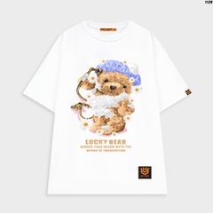 Áo thun tay lỡ nữ form rộng Gấu Shower 1139 HY STUDIO