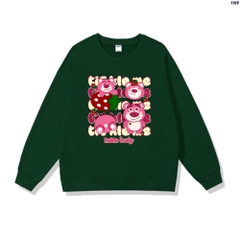 Áo Sweater nữ nỉ bông Gấu Losto lucky 1109 HY KOREA