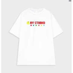 Áo Thun Tay Lỡ Form Rộng Unisex HY Korea Cotton 100 GAME 1095.