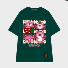 Áo thun tay lỡ nữ form rộng Gấu Losto lucky 1109 HYKOREA