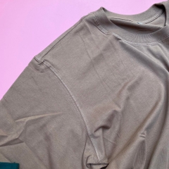 Áo Thun Nam Nữ Tranquility 1171 HY KOREA Tay Lỡ Cotton 100 Unisex