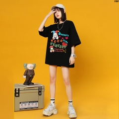 Áo thun tay lỡ form rộng unisex Bé hề 1159 HY KOREA