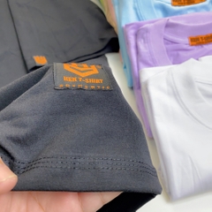Áo thun tay lỡ Cô gái nơ hồng 1186 nam nữ form rộng cotton 75%