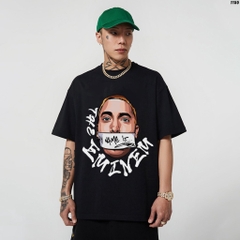 Áo Thun Nam Tay Lỡ Cotton 100 Unisex The Emine 1155 HY KOREA