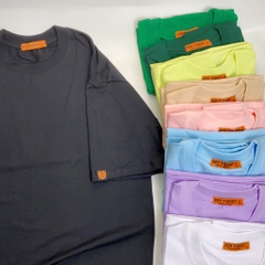 Áo thun tay lỡ HY KOREA Mèo Nasa 1200 cotton 75% nam nữ form rộng