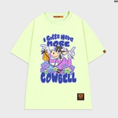 Áo thun tay lỡ nữ form rộng cute Cowbell 959