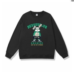 Áo khoác Sweater nam nữ nỉ bông Thỏ ARCHIVE 1164 HY KOREA
