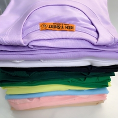 Áo thun unisex HY KOREA form rộng thêu SORRY 40 tay lỡ nam nữ