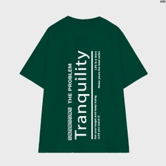 Áo Thun Nam Nữ Tranquility 1171 HY KOREA Tay Lỡ Cotton 100 Unisex