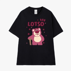 Áo Thun Nam Nữ Lotso chống gậy 984 HY KOREA Tay Lỡ Cotton 100 Unisex
