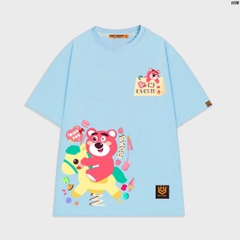 Áo thun tay lỡ nữ form rộng unisex Lotso Missyou 1174