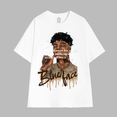 Áo Thun Nam Nữ Blueface 1091 HY KOREA Tay Lỡ Cotton 100 Unisex