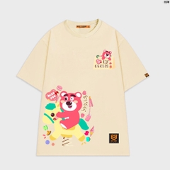 Áo thun tay lỡ nữ form rộng unisex Lotso Missyou 1174