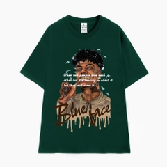 Áo Thun Nam Nữ Blueface 1091 HY KOREA Tay Lỡ Cotton 100 Unisex