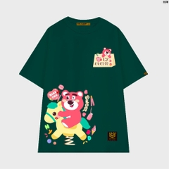 Áo thun tay lỡ nữ form rộng unisex Lotso Missyou 1174