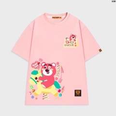 Áo thun tay lỡ nữ form rộng unisex Lotso Missyou 1174