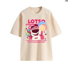 Áo Thun HY KOREA Cotton 100 Nam Nữ Tay Lỡ Lotso Bóng bay 1195 Quảng Châu