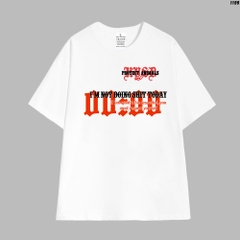 Áo Thun Form Rộng HY KOREA Today 00:00 1199 Tay Lỡ Cotton 100 Nam Nữ