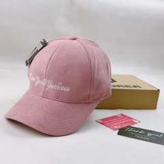 Nón kết mũ lưỡi trai HY KOREA unisex nam nữ đẹp vải thời trang thêu chữ