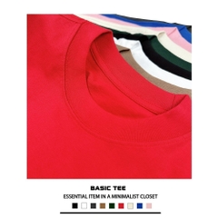 Áo Thun Tay Lỡ Local Brand Unisex HY KOREA 100% Cotton FGK 1411