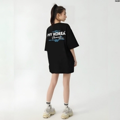 Áo thun Localbrand Basic Street EST2023 HY KOREA 1438 form rộng tay lỡ nam nữ