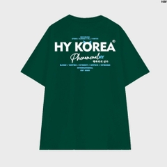 Áo thun Localbrand Basic Street EST2023 HY KOREA 1438 form rộng tay lỡ nam nữ