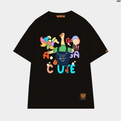 Áo phông unisex HY KOREA Gà gà CUTE 1461 tay lỡ form rộng unisex