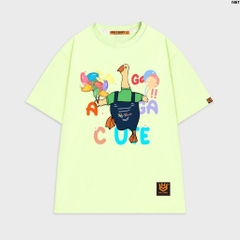 Áo phông unisex HY KOREA Gà gà CUTE 1461 tay lỡ form rộng unisex