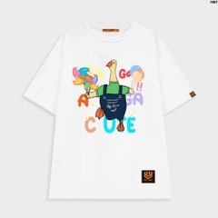 Áo phông unisex HY KOREA Gà gà CUTE 1461 tay lỡ form rộng unisex