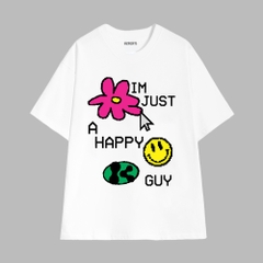 Áo Thun Hevents chất liệu cotton 100% Co giãn 4 chiều thấm hút mồ hôi phom rộng tay lỡ unisex 1327