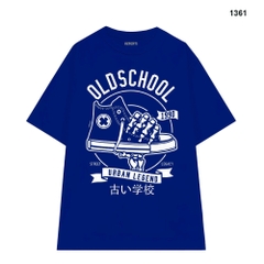 Áo Thun Hevents Vải Cotton 100% Co giãn 2 chiều thấm hút mồ hôi phom rộng tay lỡ unisex 1361