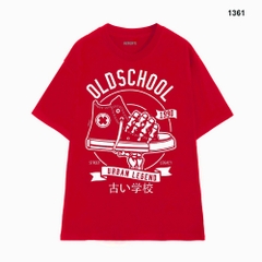 Áo Thun Hevents Vải Cotton 100% Co giãn 2 chiều thấm hút mồ hôi phom rộng tay lỡ unisex 1361