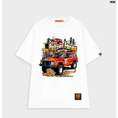 Áo thun nam nữ Xe Peltzer Farm 1040 form rộng tay lỡ unisex