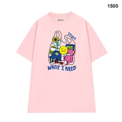 Áo Thun Hevents 1500 Vải Cotton 100% Co giãn 2 chiều thấm hút mồ hôi phom rộng tay lỡ unisex
