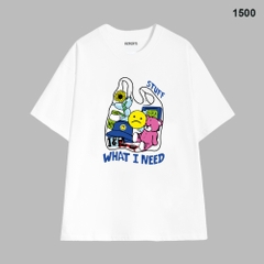 Áo Thun Hevents 1500 Vải Cotton 100% Co giãn 2 chiều thấm hút mồ hôi phom rộng tay lỡ unisex