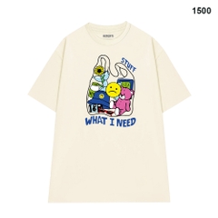 Áo Thun Hevents 1500 Vải Cotton 100% Co giãn 2 chiều thấm hút mồ hôi phom rộng tay lỡ unisex