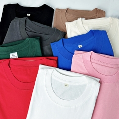 Áo Thun Hevents 1391 Vải Cotton 100% Co giãn 2 chiều thấm hút mồ hôi phom rộng tay lỡ unisex