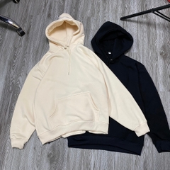 Áo hoodie nam nữ Hevent 1515 Vải Nỉ Bông Dày Form Rộng