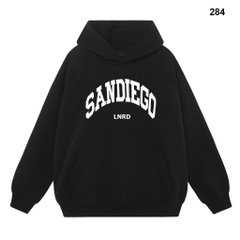 Áo hoodie nam nữ,Áo sweater nỉ nam nữ from rộng Unisex chất nỉ ngoại 2 lớp dày dặn Sandiego DC284