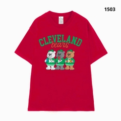 Áo Thun Hevents 1503 Vải Cotton 100% Co giãn 2 chiều thấm hút mồ hôi phom rộng tay lỡ unisex0